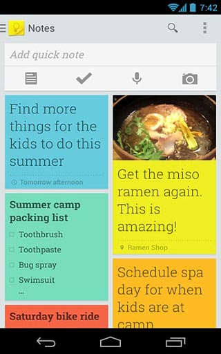 google keep