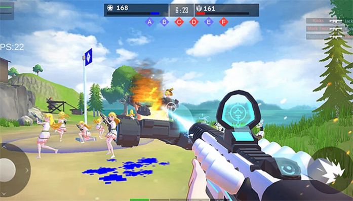 少女战FPS枪械射击游戏