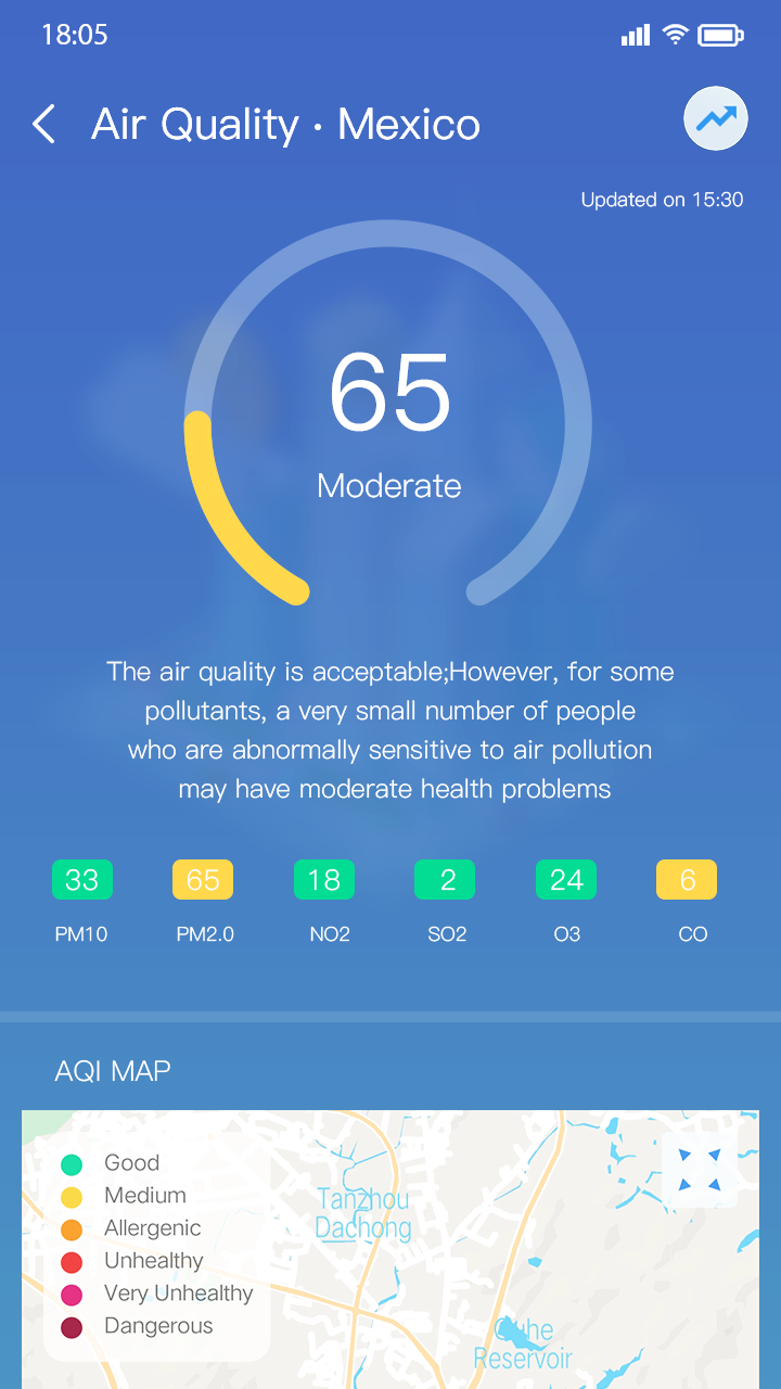 坚果天气预报app