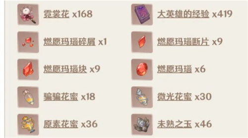 原神胡桃突破材料有哪些 胡桃胡桃突破材料获取攻略