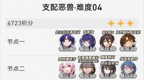 崩坏星穹铁道2.4末日兽怎么配队