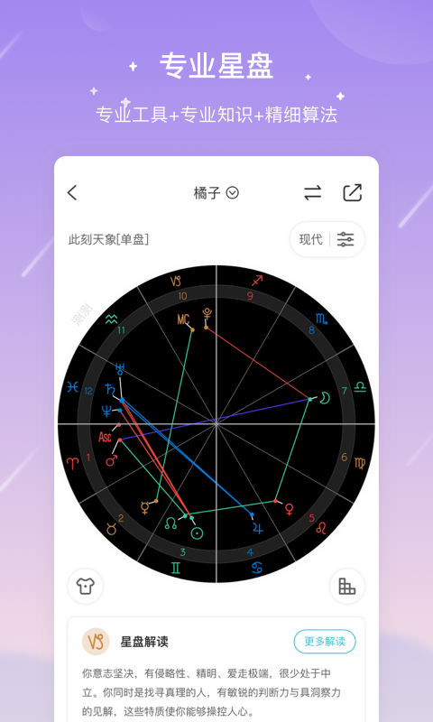 测测星盘app