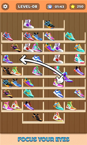 鞋子分类(Shoe Sort)