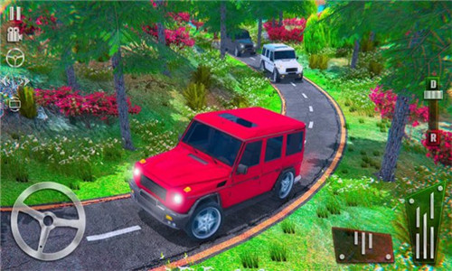 森林吉普车越野驾驶(Jeep driving offroad car game)