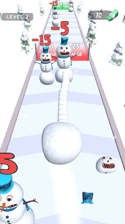 收集雪球跑游戏安卓版2