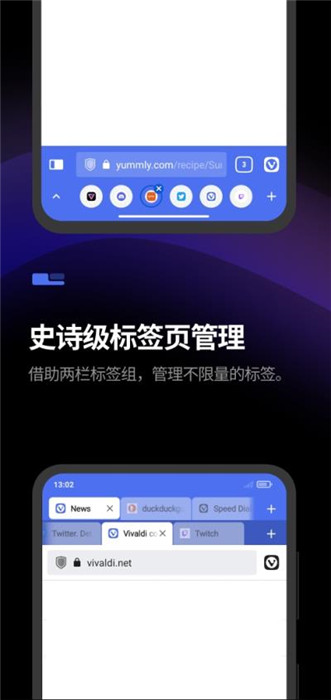 vivaldi浏览器安卓截图1