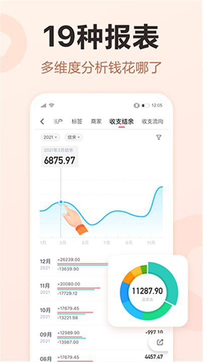 挖财记账APP截图3