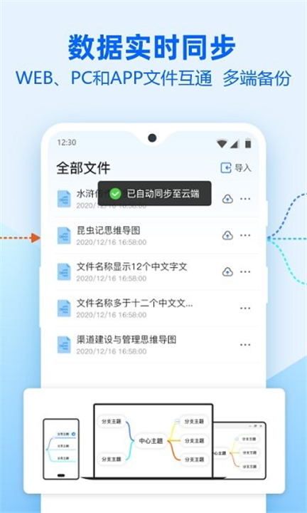 迅捷思维导图截图3