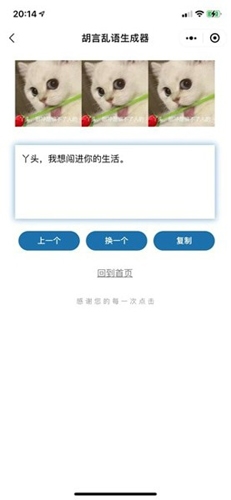 胡言乱语生成器app截图4