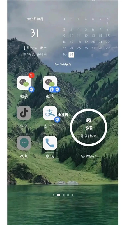 超极简桌面截图4