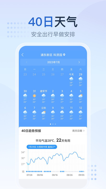 天气预报星app截图1