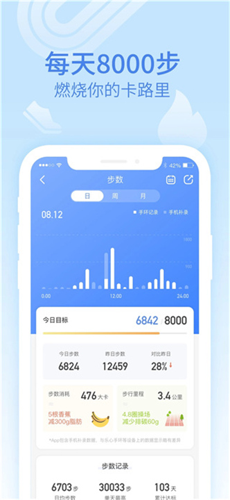 乐心健康手环App截图3