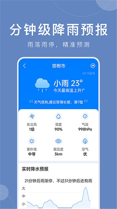 准时天气app截图2