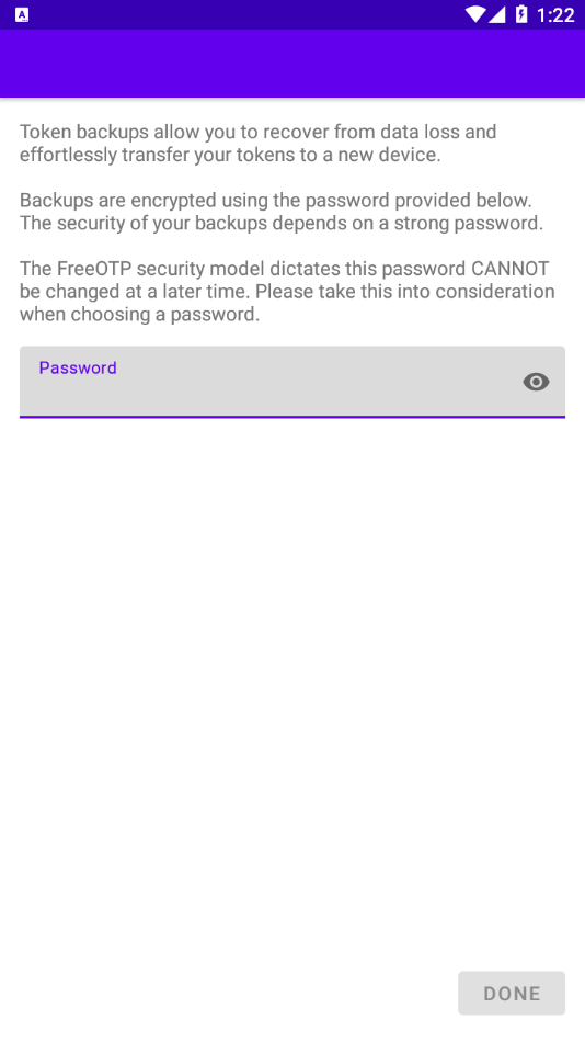 FreeOTP安卓版截图1