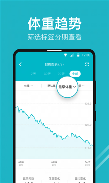体重小本极速版截图2