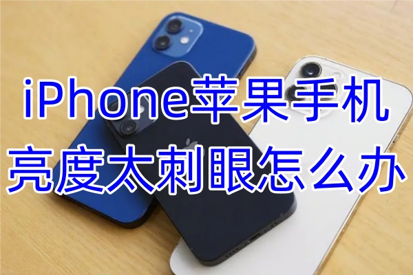 iPhone苹果手机亮度太刺眼怎么办-苹果手机怎么设置降低白点值