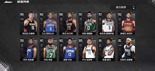 nba2k美职篮全明星