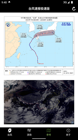 台风速报极速版截图