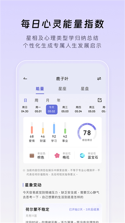 月食app咨询应用截图