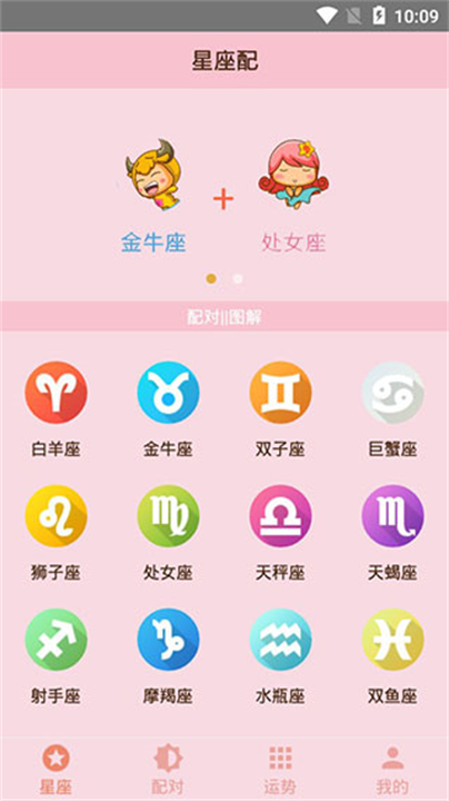 星座配对查询应用软件单机版截图