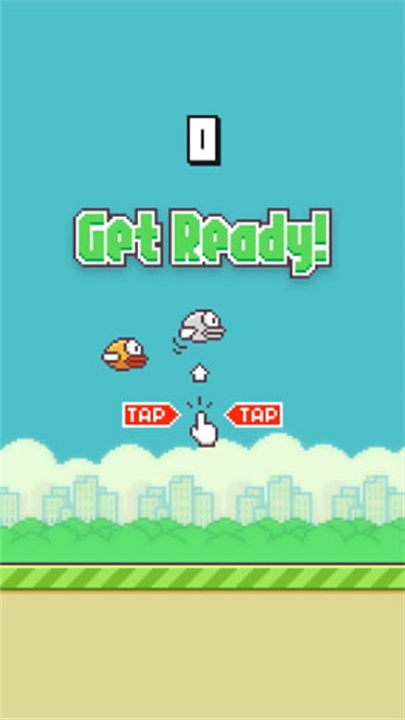 flappybird像素鸟截图