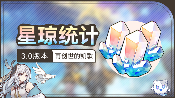 崩铁3.0星琼统计-崩坏星穹铁道3.0零氪有多少星琼