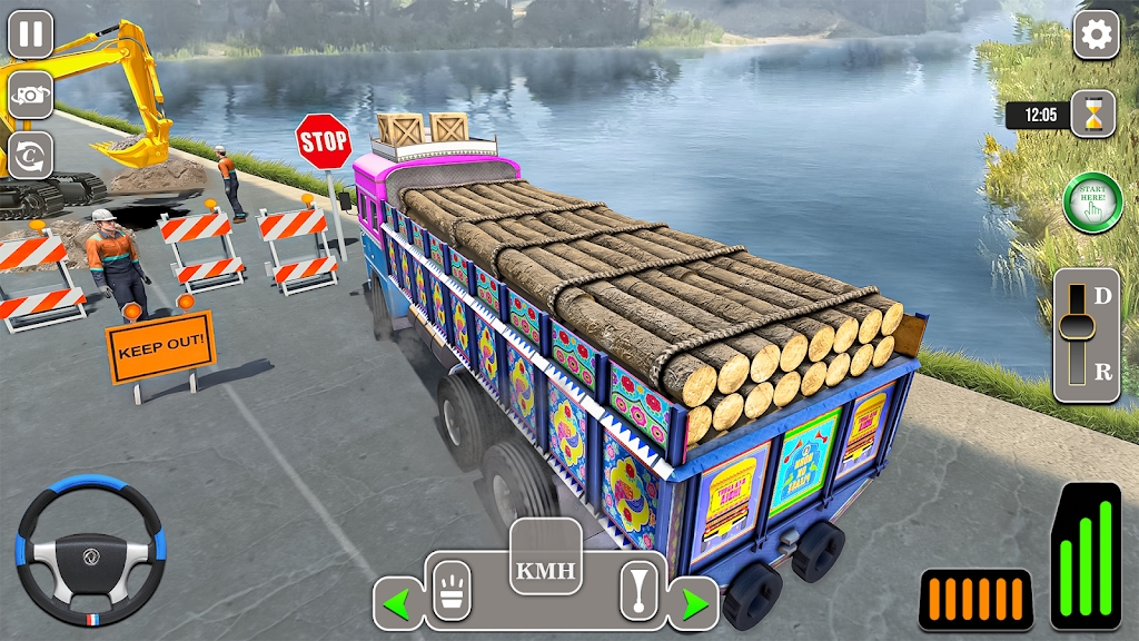 Indian Truck Simulator Game 3D截图2