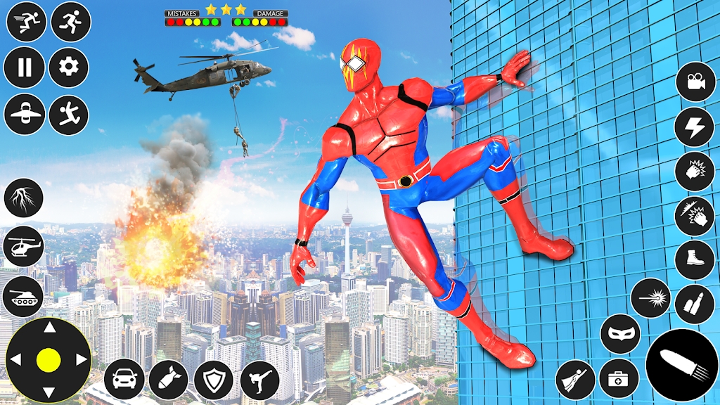 Flying Superhero Rescue截图1