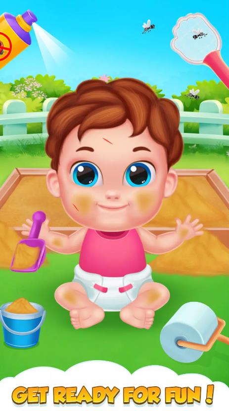 cute babysitter daycare game截图1