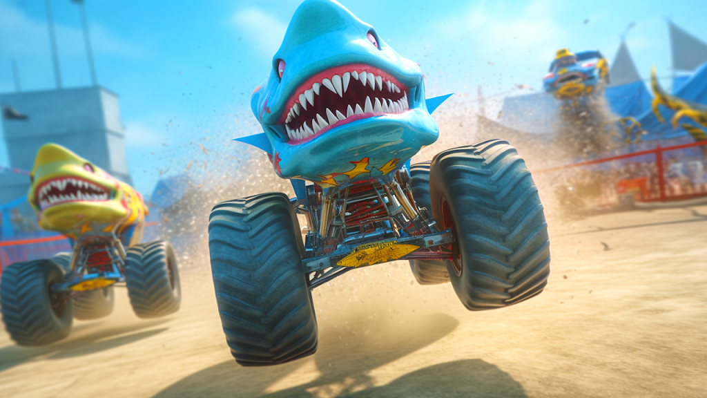 Crazy Monster Truck Stunts截图3