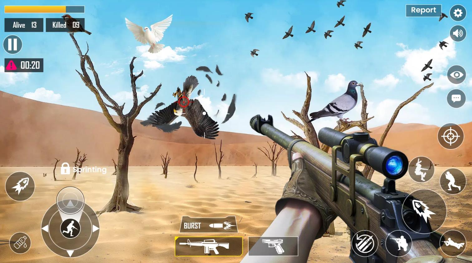 Jungle Bird Hunting Game 3D截图1