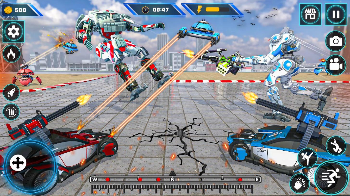 FPS Robot Shooting Mech War 3D截图1