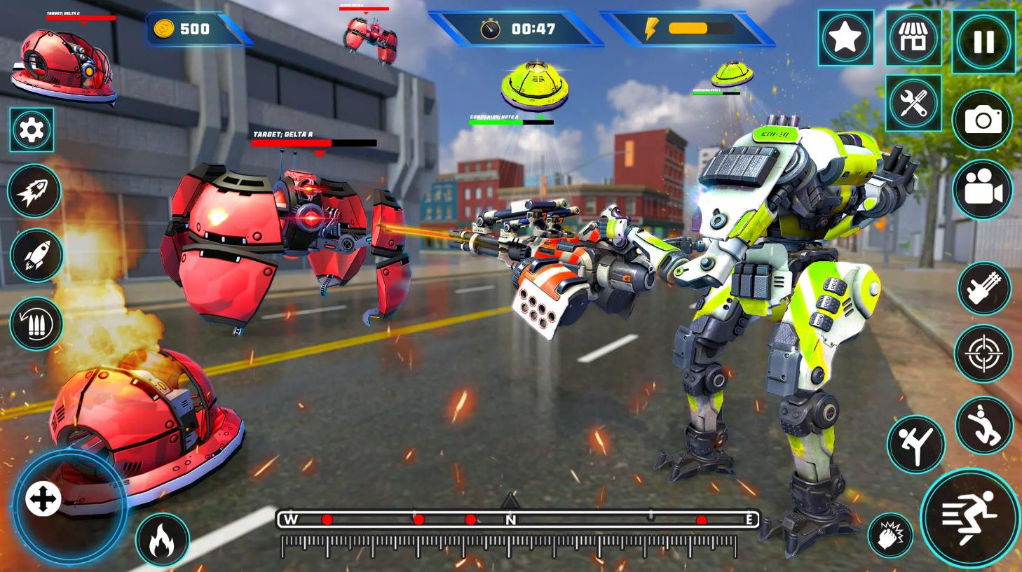 FPS Robot Shooting Mech War 3D截图3