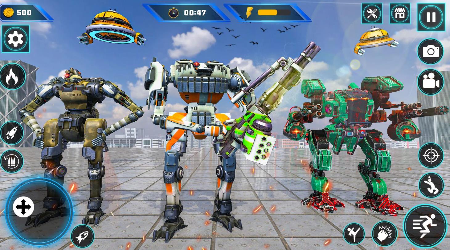 FPS Robot Shooting Mech War 3D截图2