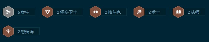 云顶之弈S9.57D黄金6虚空阵容推荐