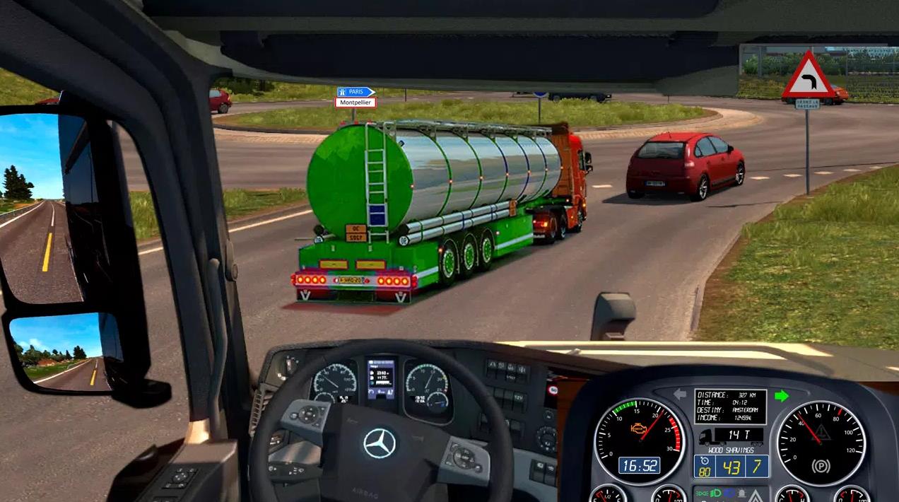 Truck Sim Modern Tanker Truck截图2