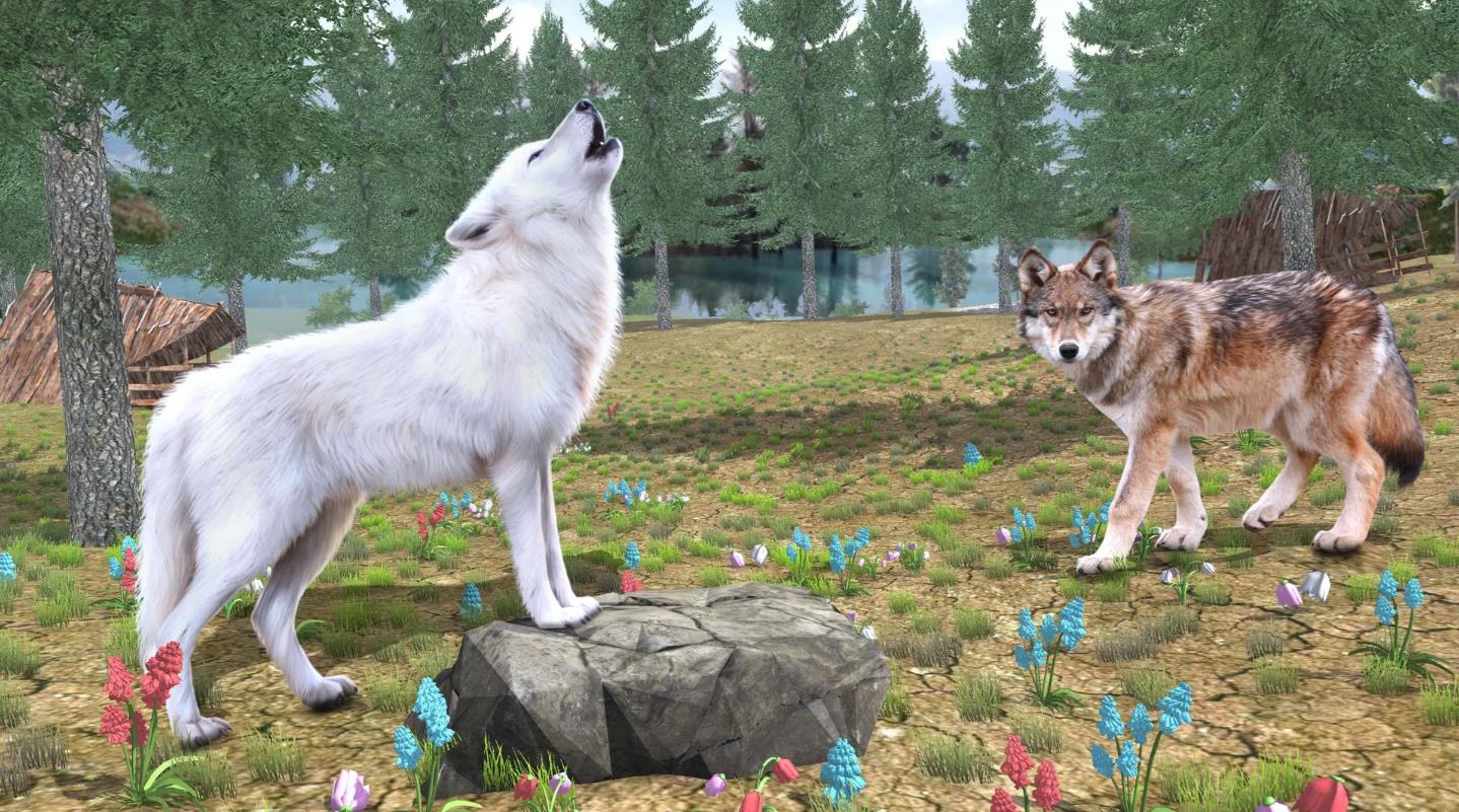 Real Wolf Simulator Wolf Games截图3