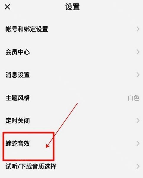 后声音乐APP如何使用蝰蛇音效3