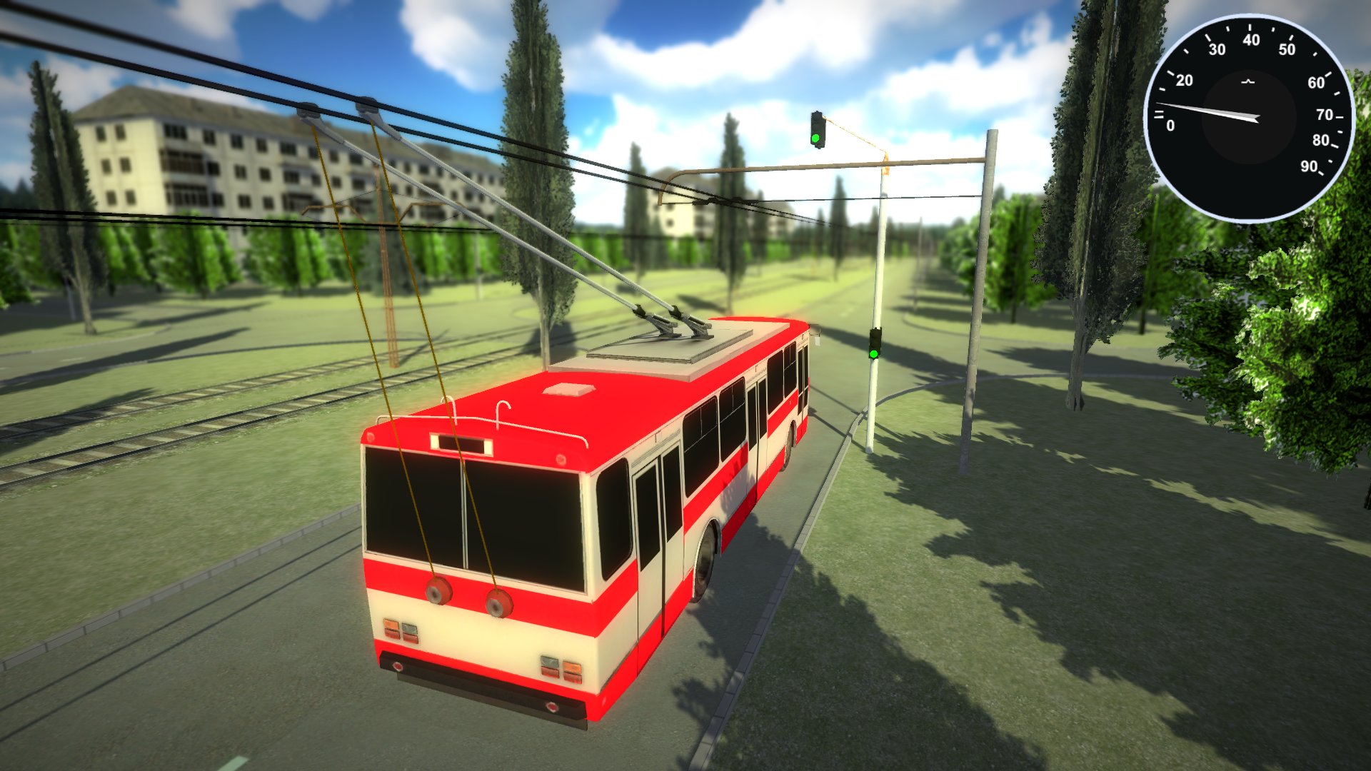 Micro Trolleybus Simulator截图3