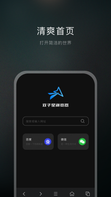 双子星浏览器ios手机版截图1