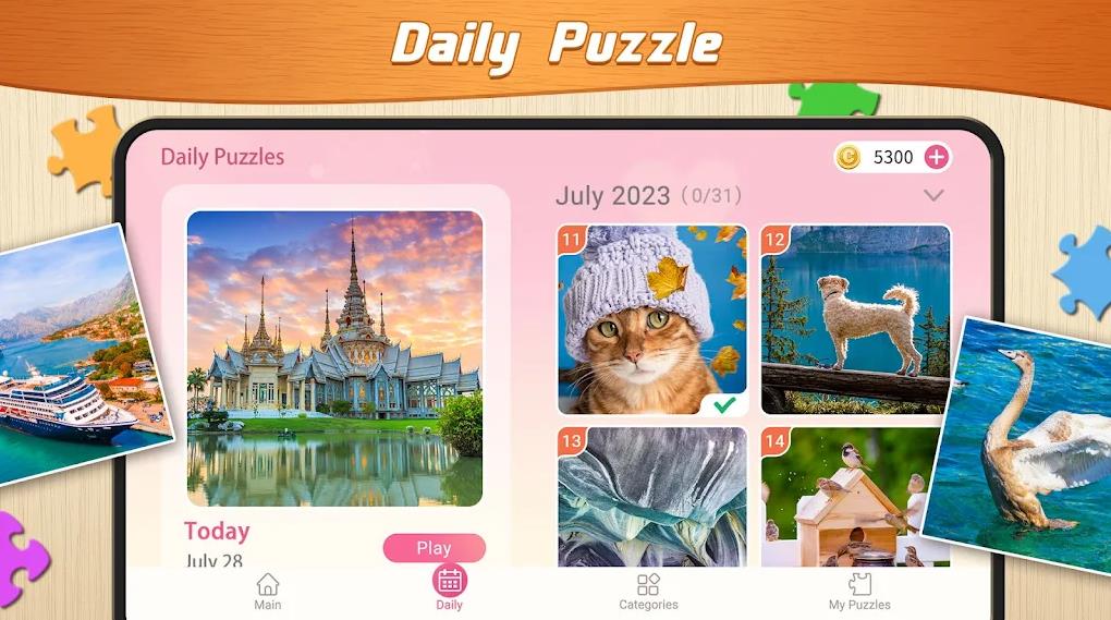 Daily Jigsaw Puzzles截图2