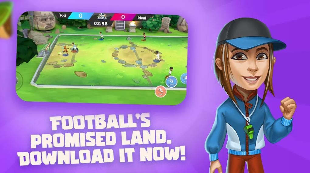 Land of Goals Soccer Game截图1