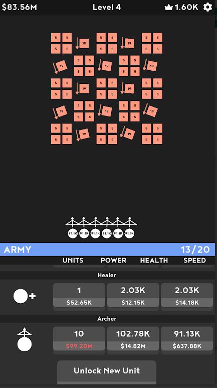 The Army Idle Strategy Game