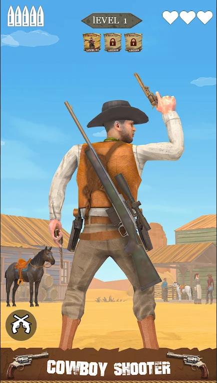 Wild West Shooter Cowboy Games