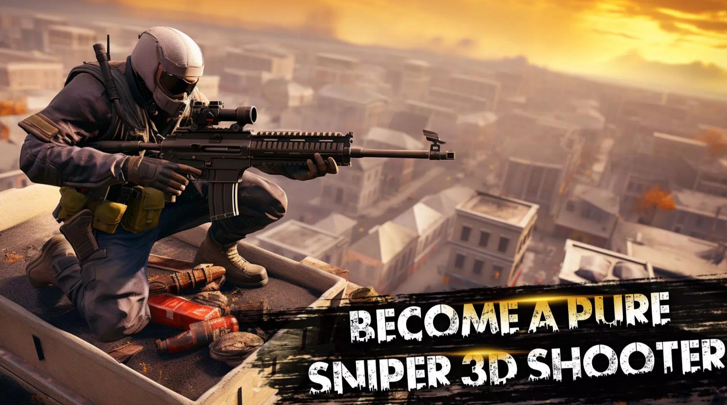 Sniper 3D Gun Shooting Games截图3