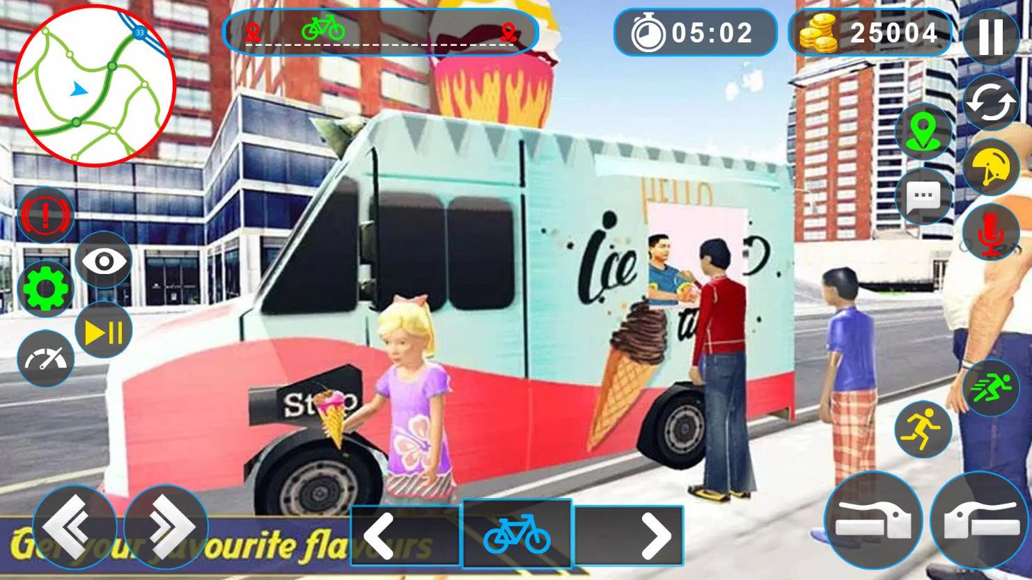 City Ice Cream Man Simulator