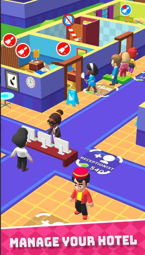 Hotel Manager Tycoon Simulator截图1