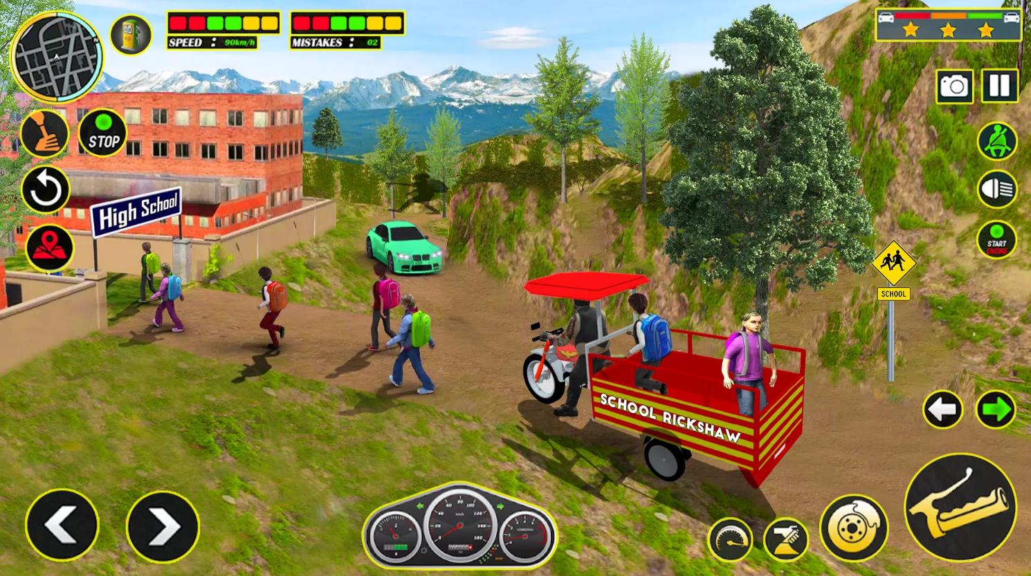 School Auto Rickshaw Simulator