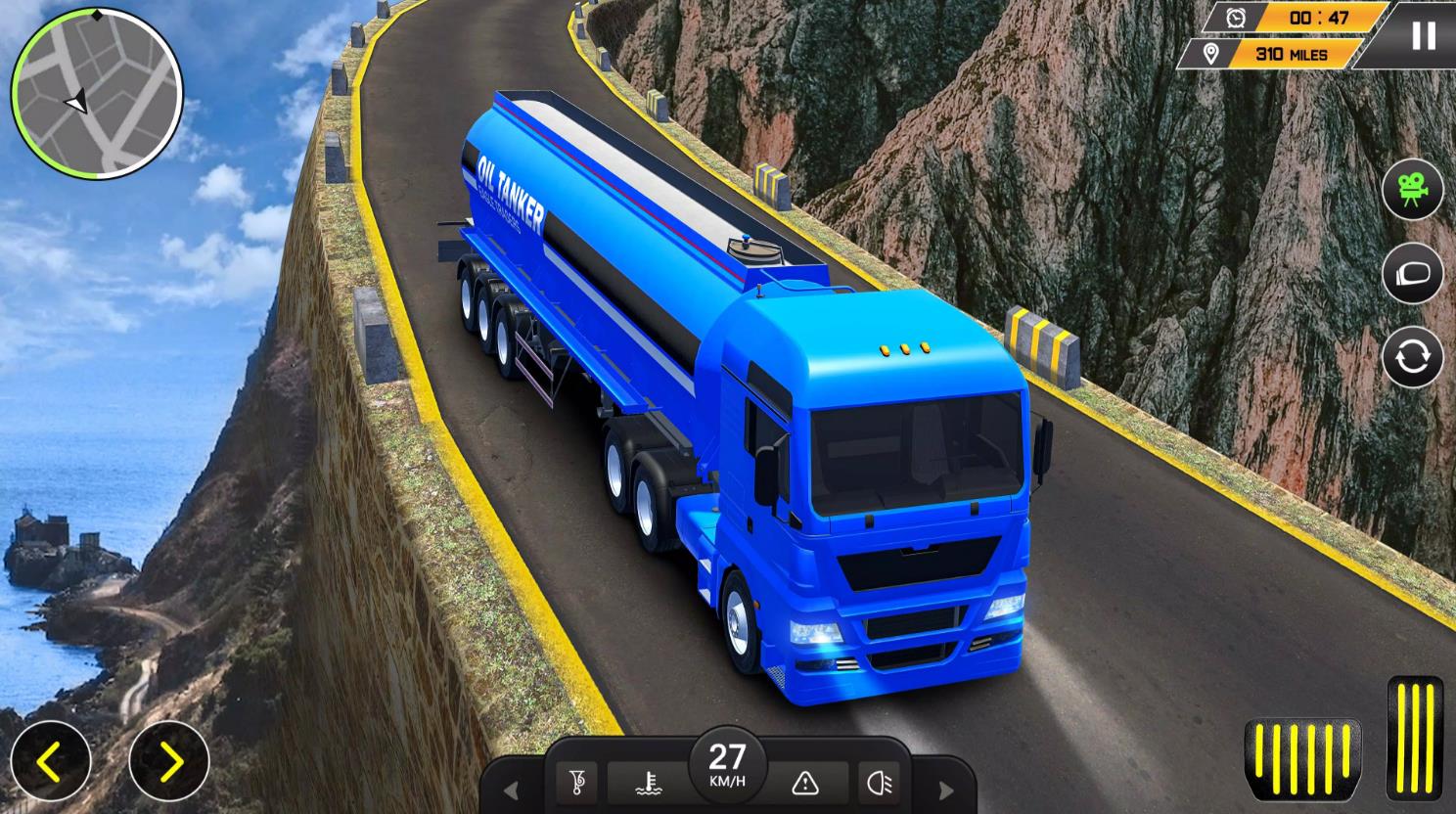 Oil Tanker Truck Driving Games截图1