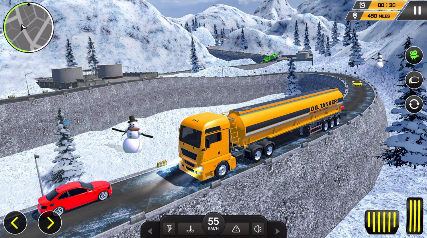 Oil Tanker Truck Driving Games截图2